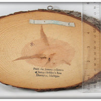 *** USA ONLY *** James Heddon's Sons Smallmouth Bass Plaque