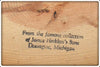 *** USA ONLY *** James Heddon's Sons Smallmouth Bass Plaque