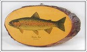 Vintage James Heddon's Sons Rainbow Trout Plaque