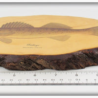 *** USA ONLY *** James Heddon's Sons Walleye Plaque