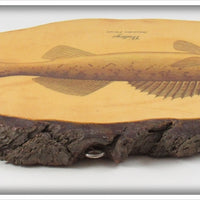 *** USA ONLY *** James Heddon's Sons Walleye Plaque