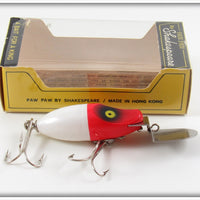 Paw Paw By Shakespeare Red Head Deeper Dan Lure In Box