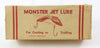 Culver Tackle Mfg. Monster Jet Lure Empty Box With Fish Oil & Paper Insert