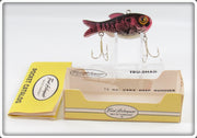 Vintage Fred Arbogast Natural Finish Tru Shad Lure In Box