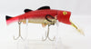 Buckeye Bait Co Uncatalogued Red Back Red Head With Glitter Bug N Bass