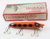 Heddon Orange With Black Spots Vamp In Partially Stamped Box