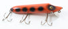 Heddon Orange With Black Spots Vamp In Partially Stamped Box