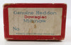 Heddon Orange With Black Spots Vamp In Partially Stamped Box