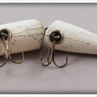 Creek Chub White With Blue Stripe Jointed Pikie 2600 Special