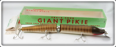 Creek Chub Pikie Scale Giant Jointed Pikie Lure In Box 800 