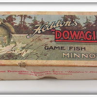 Heddon Yellow With Red & Black Spots 0 Dowagiac Minnow In Pine Tree Box 01