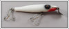 Creek Chub White With Black Eye Two Hook Saltwater Pikie Lure 725 BE