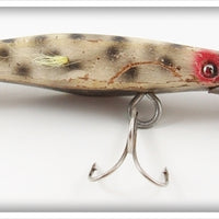 Vintage Bud Stewart Black Spotted Diving Duck Lure