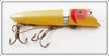 Vintage Heddon Yellow Scale King Zig Wag Lure