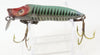 Heddon Green Shore River Runt In Box With Outagamie Conservation Club Label