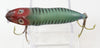 Heddon Green Shore River Runt In Box With Outagamie Conservation Club Label