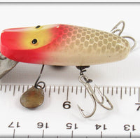 Makinen Tackle Co Red & White Flyrod Ultralight Wonderlure Jr.