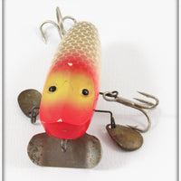 Makinen Tackle Co Red & White Flyrod Ultralight Wonderlure Jr.