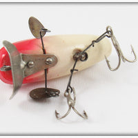 Makinen Tackle Co Red & White Flyrod Ultralight Wonderlure Jr.