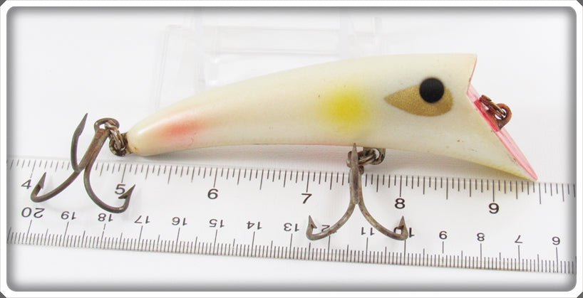Vintage Heddon Blue Pearl Magnum Hedd Plug Lure 8850 BLP