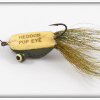 Heddon Green Pop Eye Frog