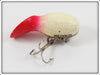 Heddon Red & White Widget