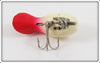 Heddon Red & White Widget