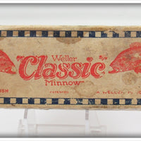 Weller Jointed Classic Minnow In Box With Paper