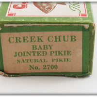 Creek Chub Pikie Scale Baby Jointed Pikie In Box 2700