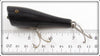 Creek Chub All Black Plunker In Box 3213