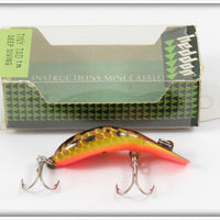 Vintage Heddon Brown Crawdad Tiny Tad Lure In Box 390 BRS