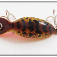 Heddon Brown Crawdad Tiny Tad In Box 390 BRS