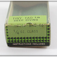 Heddon Brown Crawdad Tiny Tad In Box 390 BRS