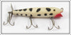 Vintage Creek Chub Special Order White Coachdog Spinnered Darter Lure