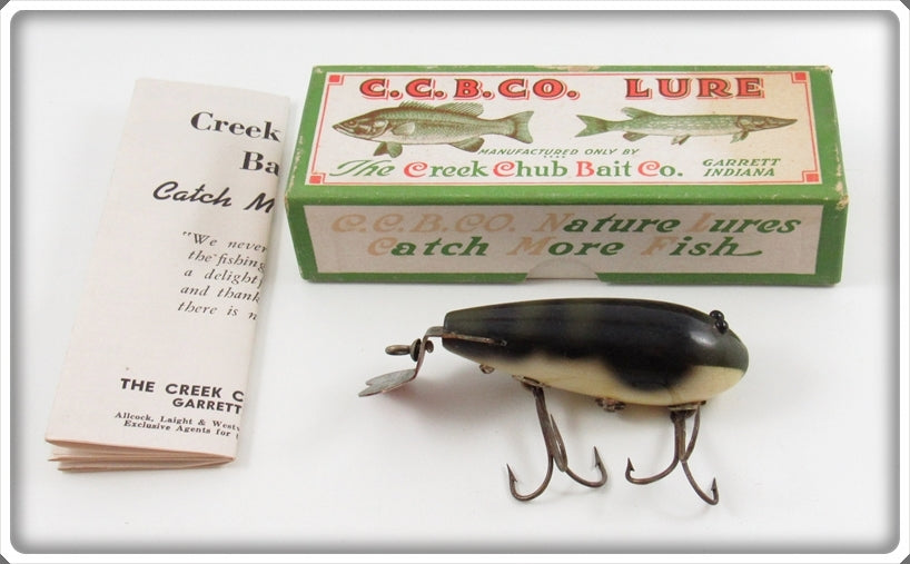 Vintage Creek Chub Natural Crab Crawdad Lure In Box