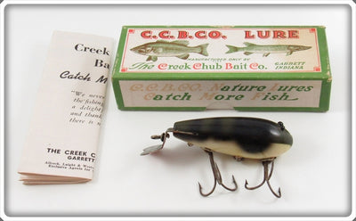 Vintage Creek Chub Natural Crab Crawdad Lure In Box