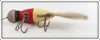 Creek Chub White Red Head Dinger 5602