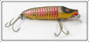 Heddon Uncatalogued Golden Shiner with Red Shore Floating River Runt