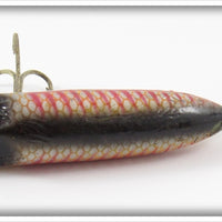 Heddon Uncatalogued Golden Shiner with Red Shore Floating River Runt