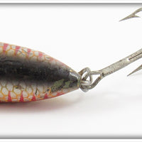 Heddon Uncatalogued Golden Shiner with Red Shore Floating River Runt