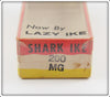 Lazy Ike Metallic Green Head Sail Shark In Box 200 MG