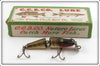 Vintage Creek Chub Pikie Scale Jointed Midget Pikie Lure In Box 4200