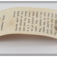 Lazy Ike Metallic Red Head Sail Shark In Box 200 MR