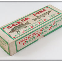 Creek Chub Mullet Deep Diving Jointed Pikie Empty End Label Box