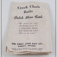 Creek Chub Perch Midget Pikie In Box 2201