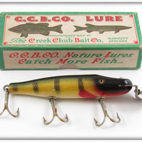 Vintage Creek Chub Perch Pikie Lure In Box 701 