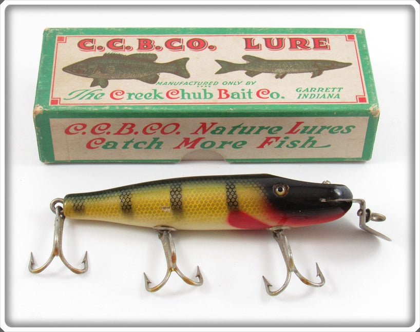 Vintage Creek Chub Perch Pikie Lure In Box 701 