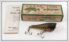 Vintage Creek Chub Pikie Scale Plunker Lure In Box 3200