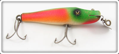 ToughLures.com Vintage Creek Chub Rainbow Fire Baby Pikie 931 Lure