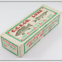 Creek Chub Special Order Silver With Red Lines Jointed Pikie In Box 2600DD FS